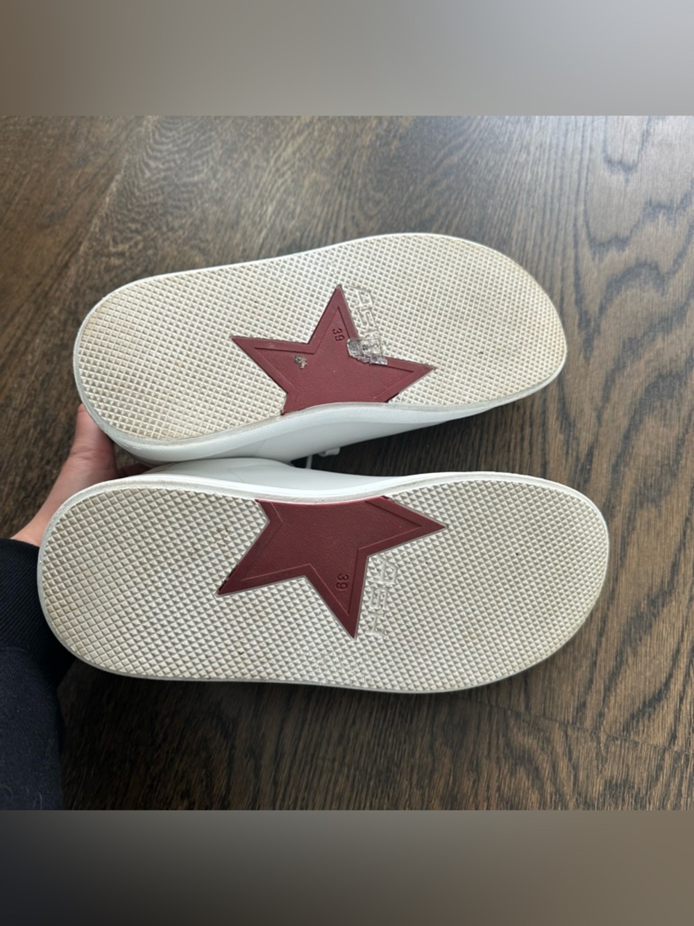 ASH Maya Leather Platform Sneaker - Size 39 - Picture 10 of 10